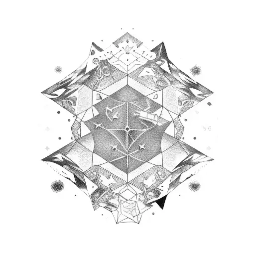 Galaxy Star Constellation Lines