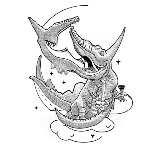 Dinosaur With A Lantern Florence Nightingale