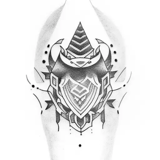 Cover Up Tattoo Above Knee