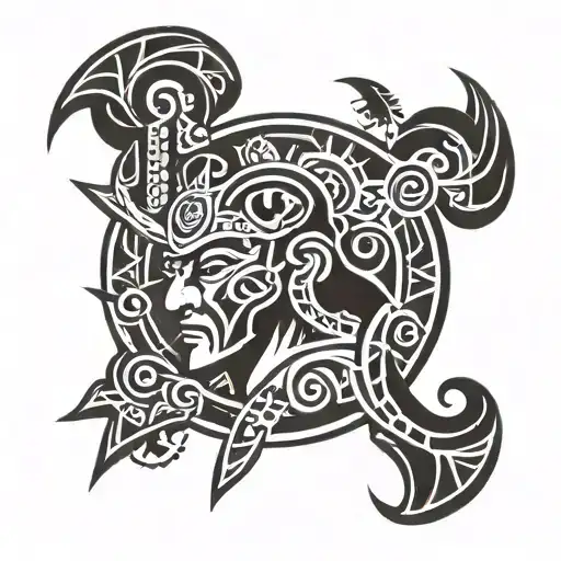 Incorporate Traditional Maori Warrior Symbols Into A Tattoo Design