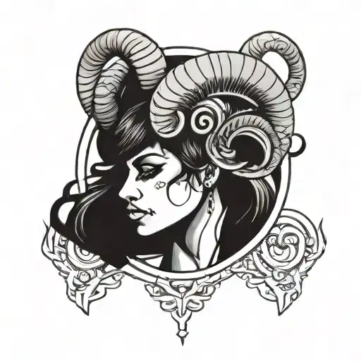 Aries Zodiac Sign Strong Woman