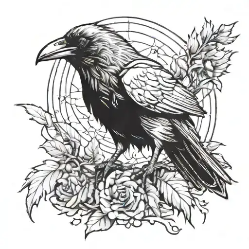 Create A Raven Which Must Be Rotten In Bones With A Worm Coming Out Of Its Eye Socket