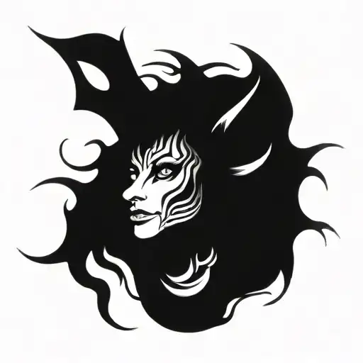 Mixed Charector Piercing With Accept Pain