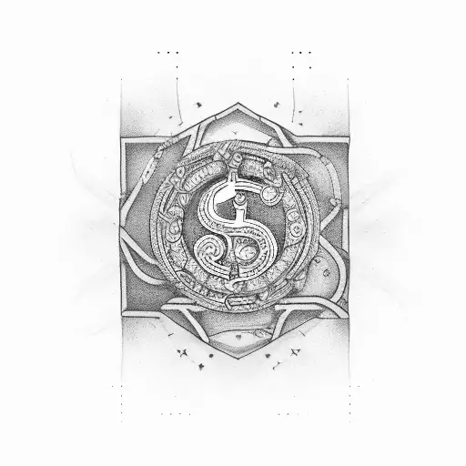 The Word Karma With Chains Around The Letters