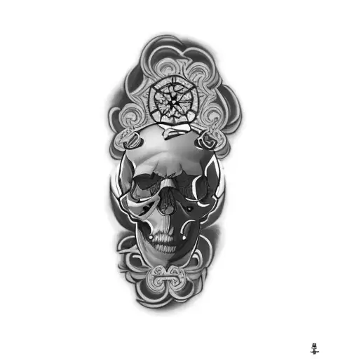 A Skull And Crossbones