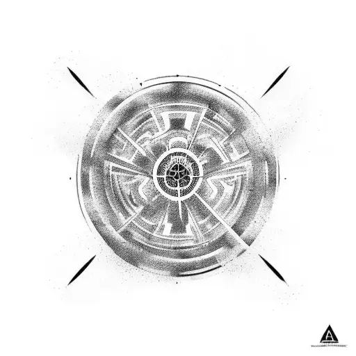 Radiation Symbol And Magnet