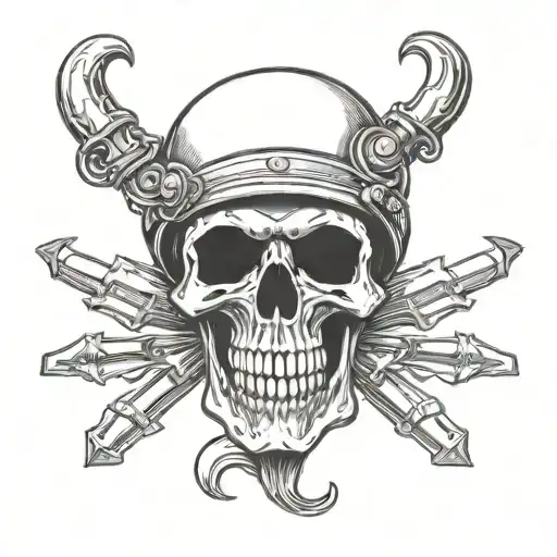 Biker Skull