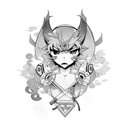 Anime Style With A 5 Letter Word