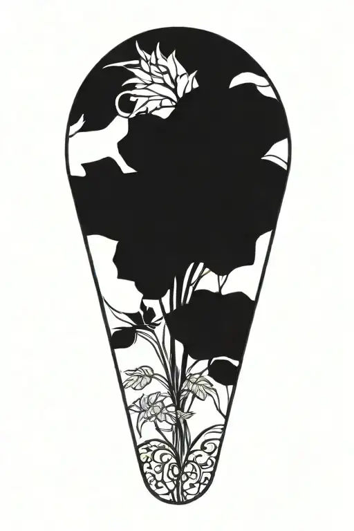 Barcelona And Spanish Plants Intertwined