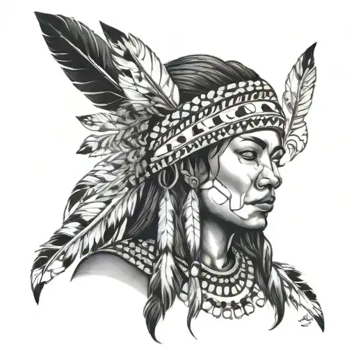 Cherokee Indian Woman