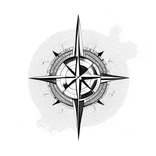 Lighthouse With Compass