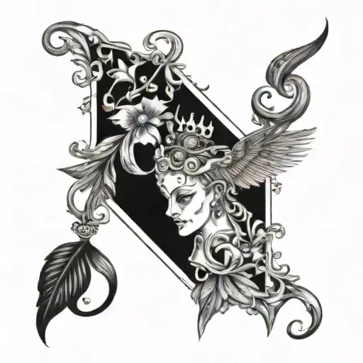 Gothic Sicilian Trinacria