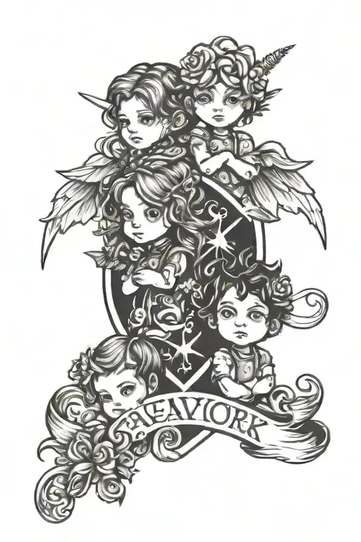 Protection Of Kids With Names Rylee And Declan & Avery