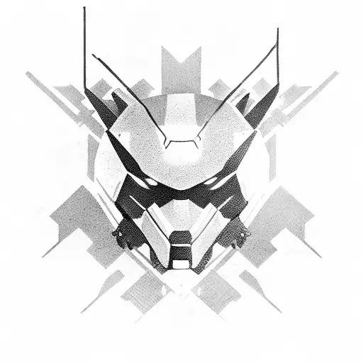 Metal Gear Solid Gray Fox In A Dark Forest With Glowing Neon Eyes