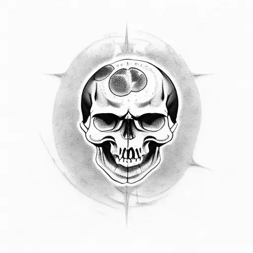 Dizzy Skull And Brain