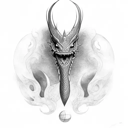 Womab Body With Dragon Head