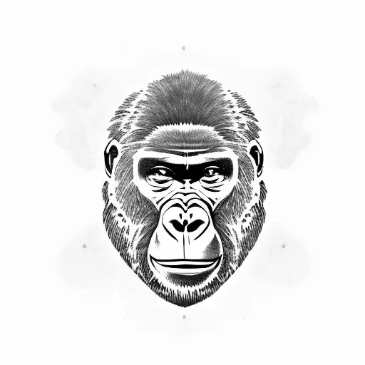 Gorilla With Third Eye