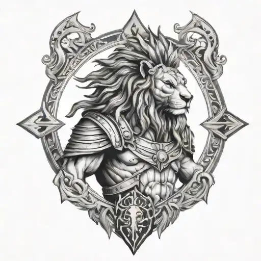 Lion Sparta Warrior