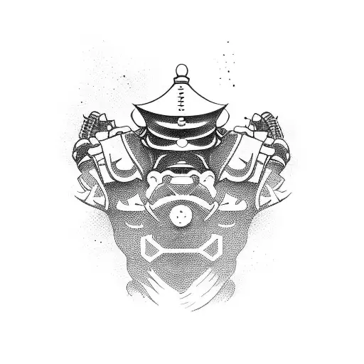 Arm Samurai With Shade