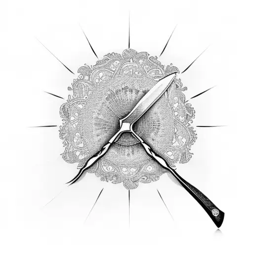 A Knife Disguised As A Beautiful Japanese Fan