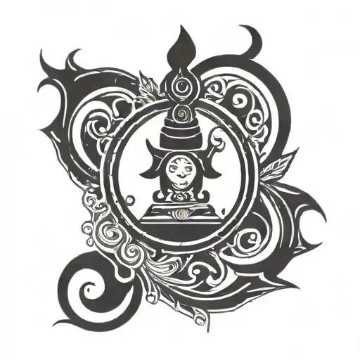 Semicolon And Mahadev Trishul