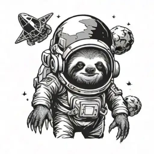 Sloth Astronaut