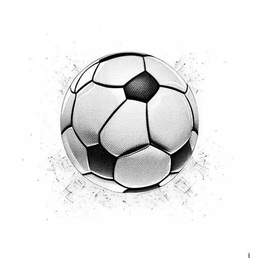 A Soccer Ball Breaking Through Prison Bars