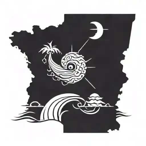 Hakuna Matata With Caribbean Ocean Waves