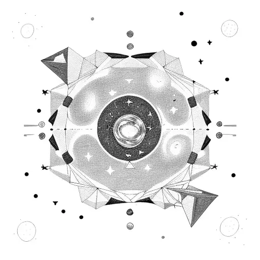 A Cosmic Boxing Ring With Planets As The Ropes And Stars As The Audience