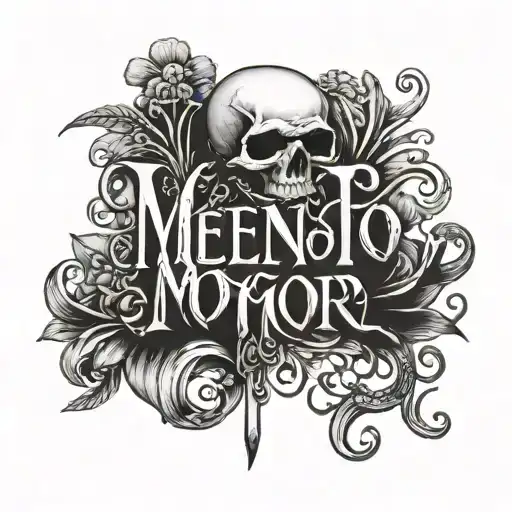 Memento Mori Roman Writing