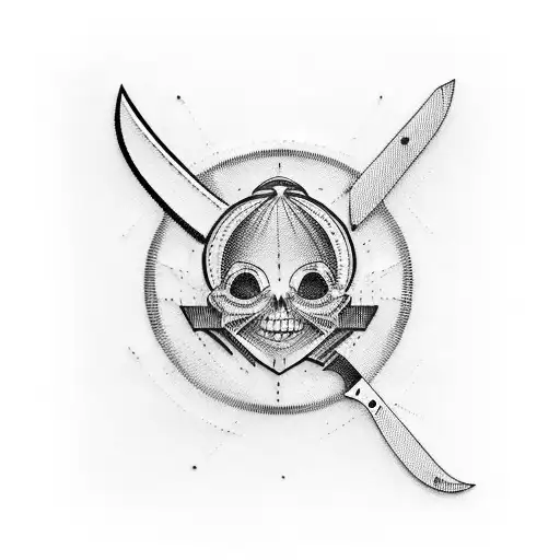 A Chef's Knife Transforming Into An Airplane