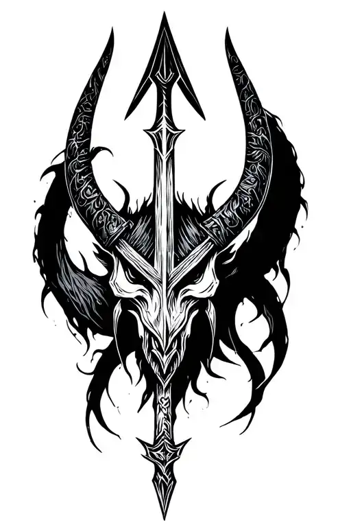 Poseidons Trident Devil Trident Symbol