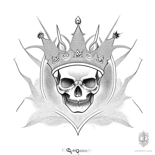 Q With A Thorn Crown On Top