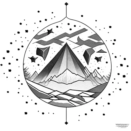 Allegory Of The Cave And Divided Line With Stars