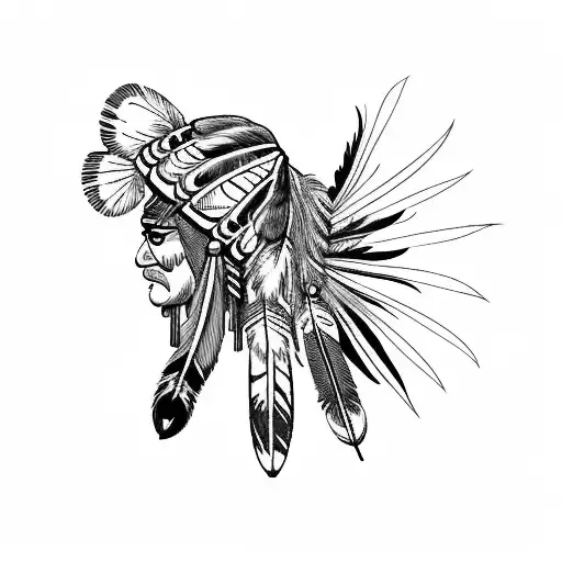 Indian Feather Headdress