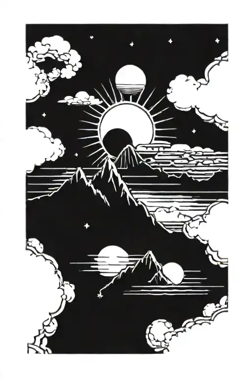 Way With The Sky And The Sun Rising