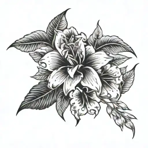 Love Death And Paradise Flower