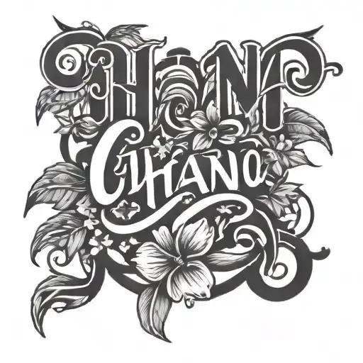 Ohana Lettering Design