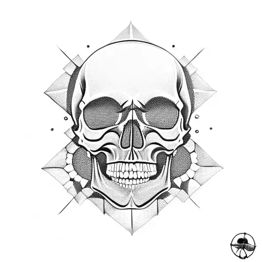Skull And Mandala