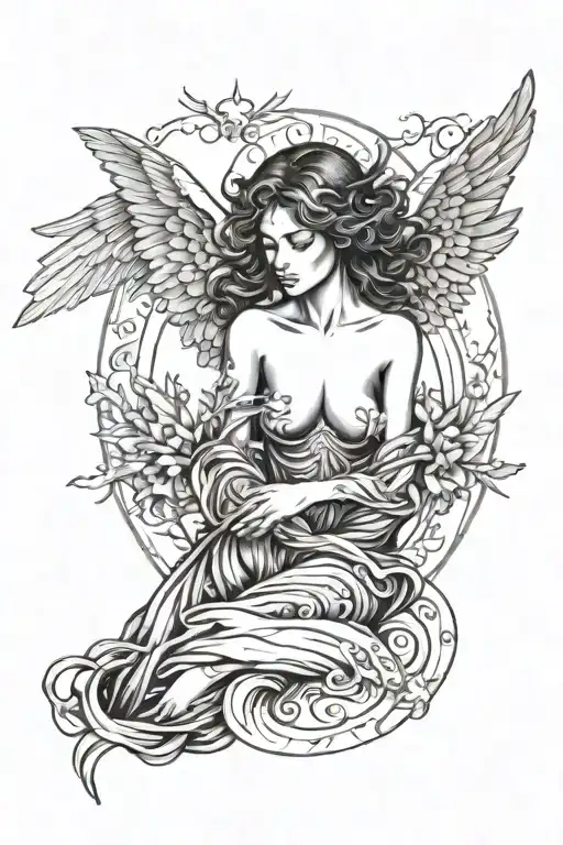 Angel Between Two Worlds