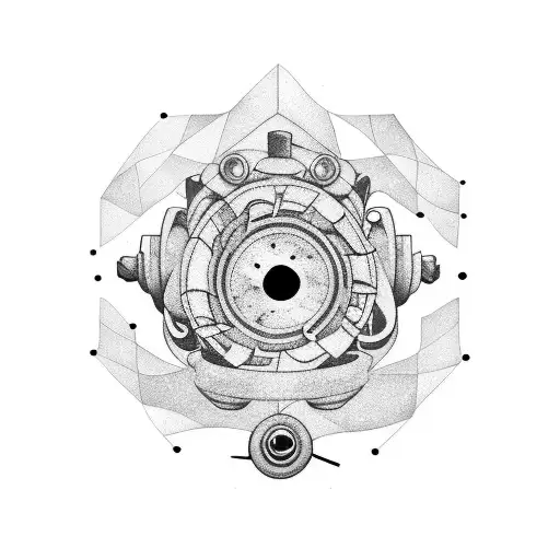 A Movie Reel Unraveling Into A Galaxy