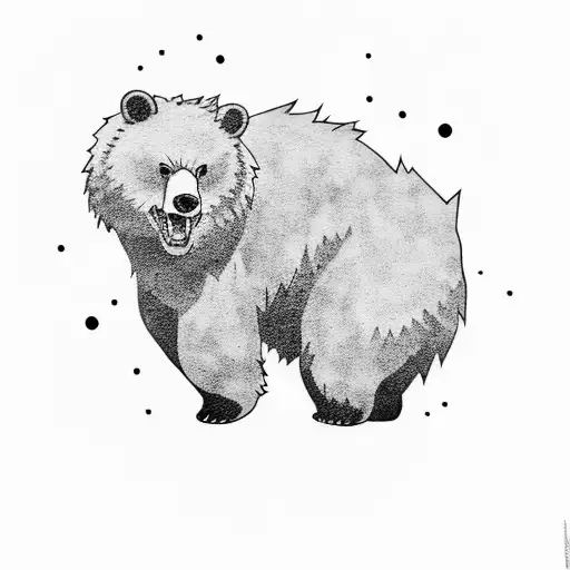 Shinsou As Font With A Bear Paw