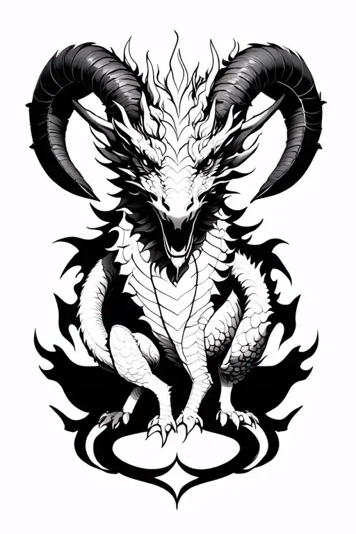 Gemini Zodiac Aries Dragon