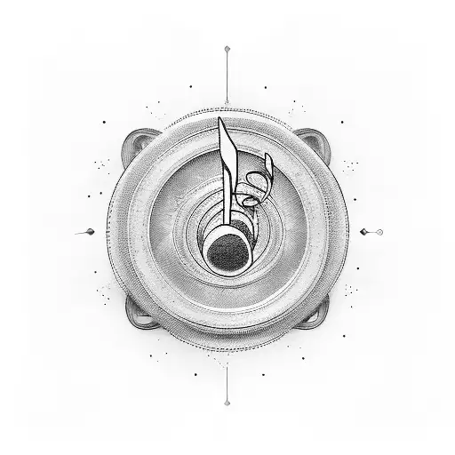A Symbol Representing Music And Cinema