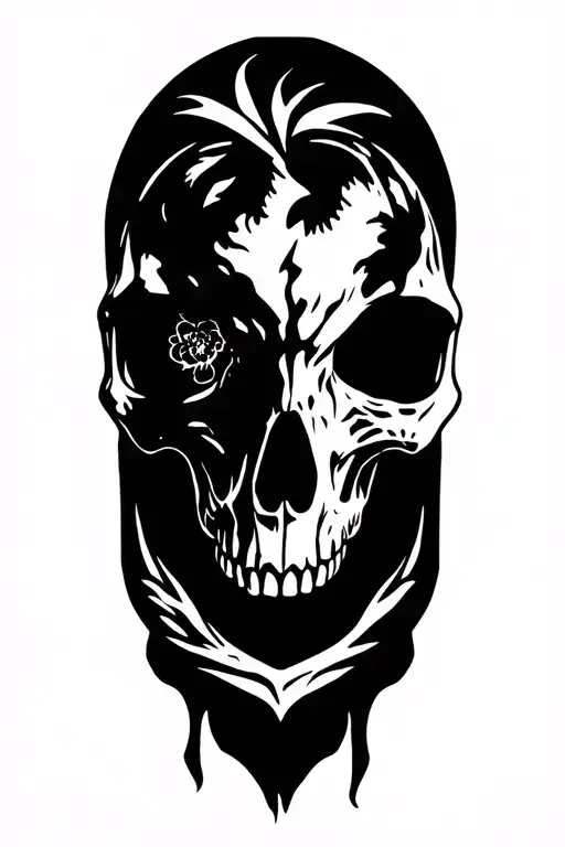 Animal Skull Surrounded