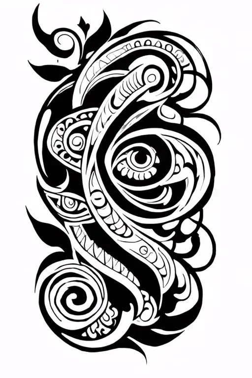 Maori Tatoo Tribal