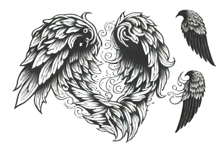 Angel Wings Minimalis Style