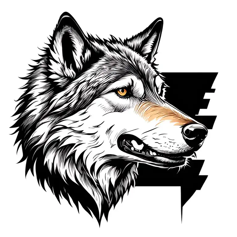 Wolf Looking Forward