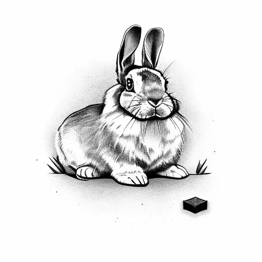 Bunny In Military Uniform