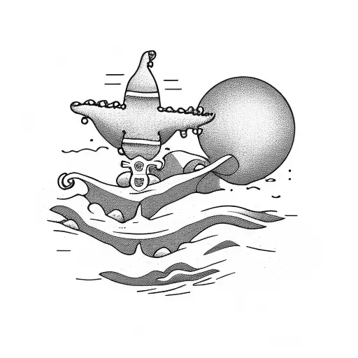 Beach With Mom And Son